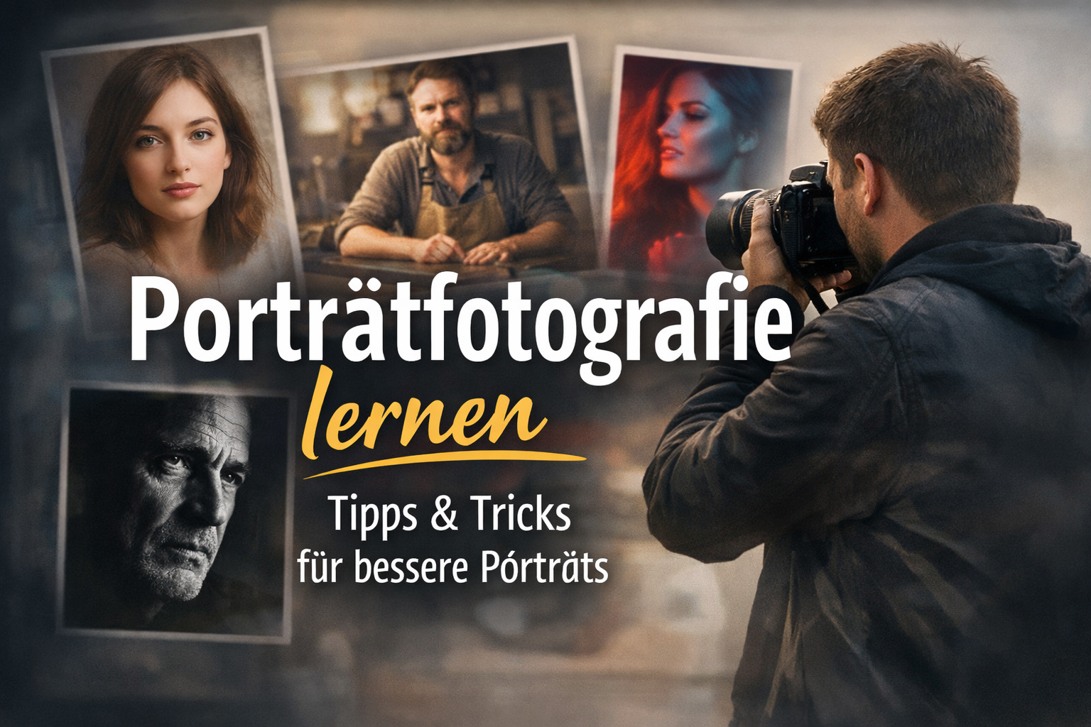 Start zur vierteiligen Serie "Porträtfotografie"
