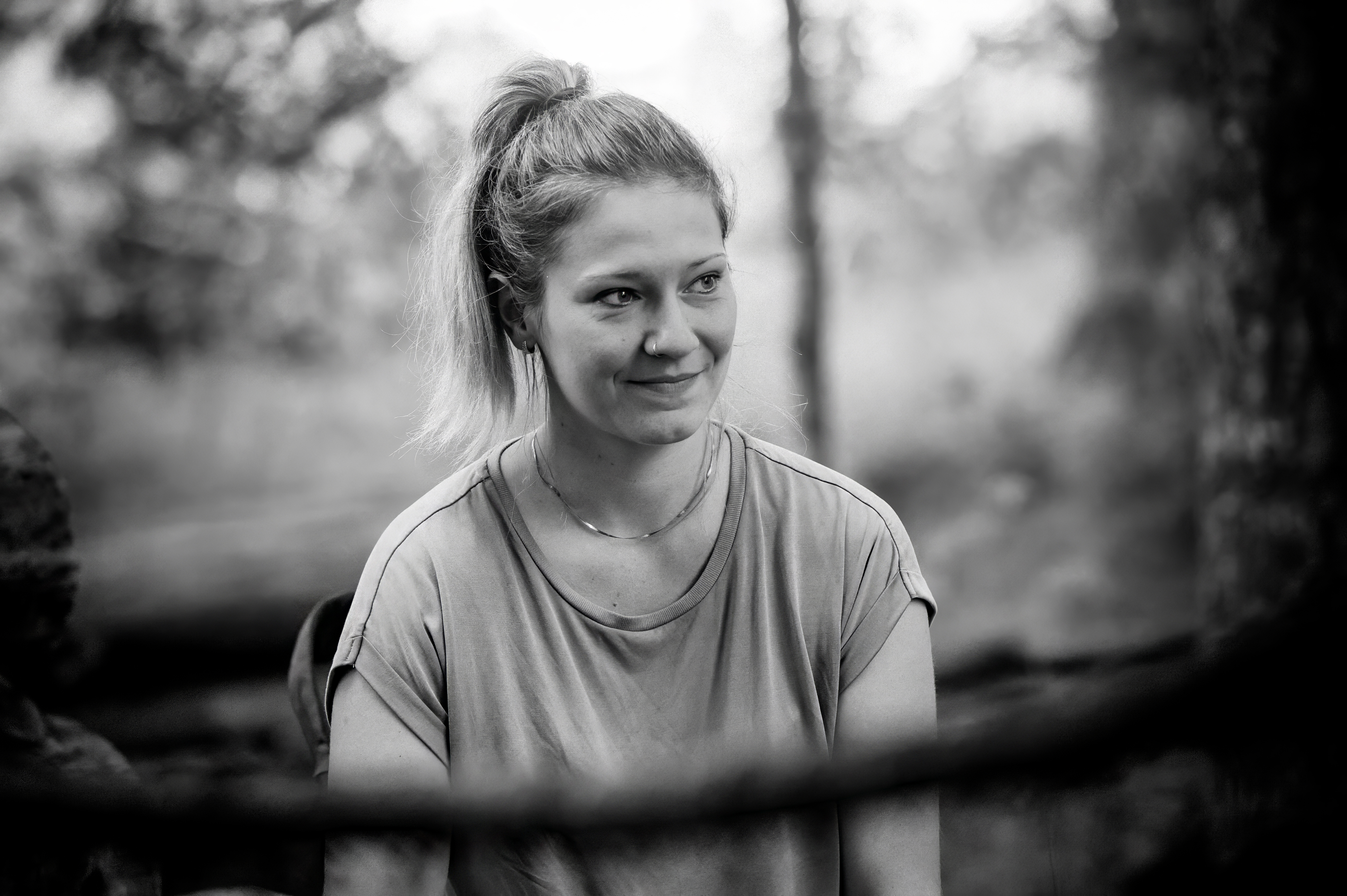 Porträt schwarz/weiss